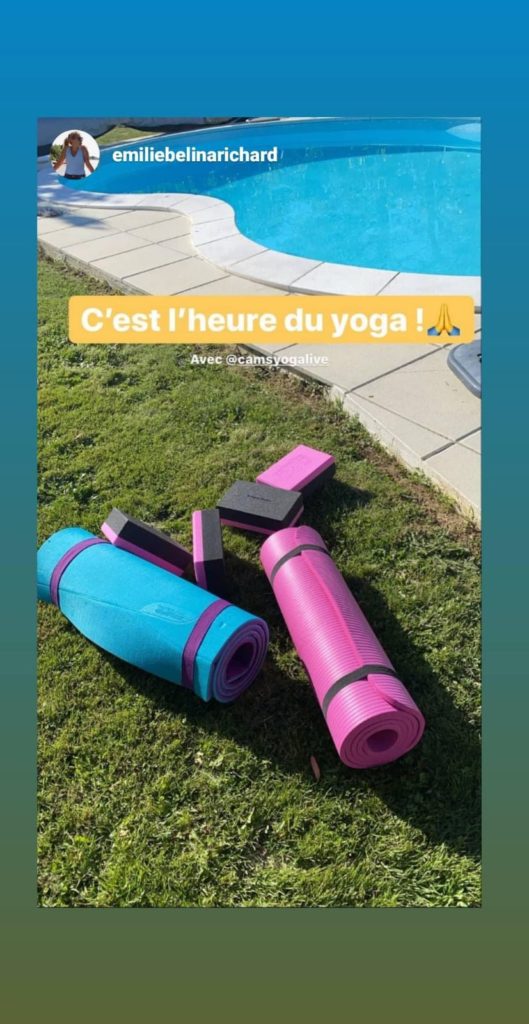 yoga en ligne en vacances