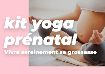 Kit yoga Prénatal
