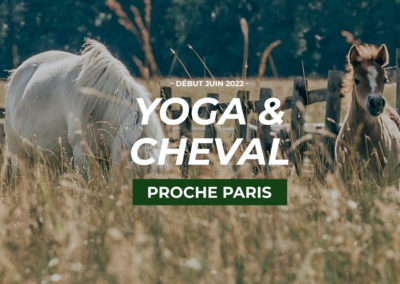 2022 – Retraite Yoga & Cheval – Du 3 au 6 juin