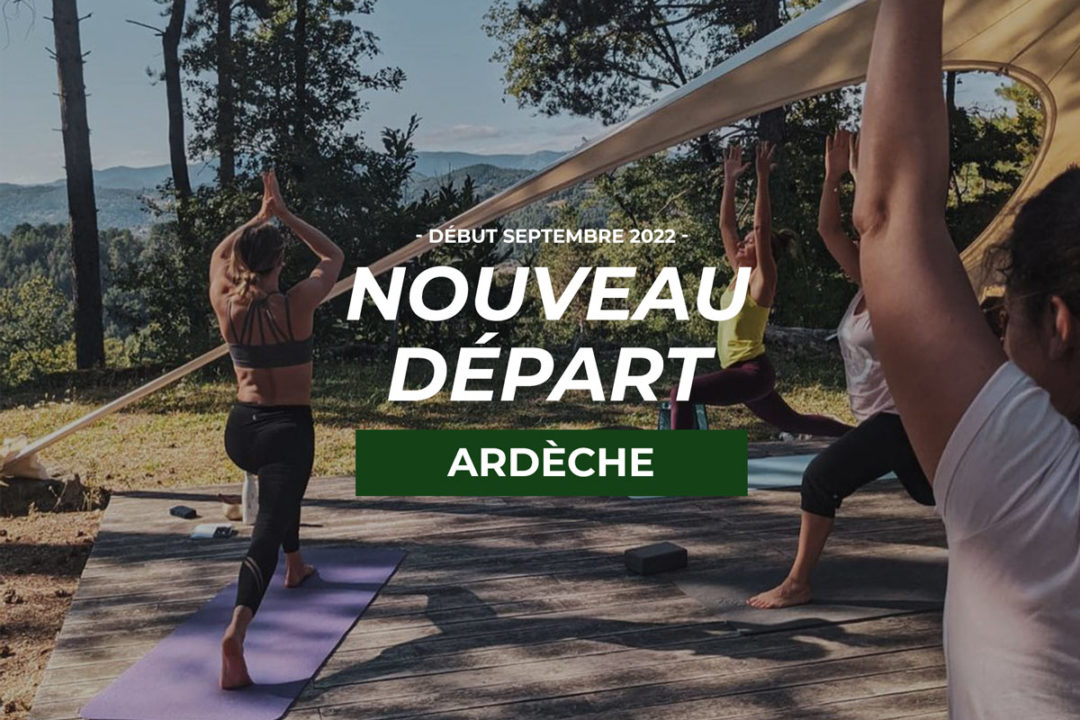 2022 – Stage yoga « nouveau départ » – Du 31 août au 4 septembre