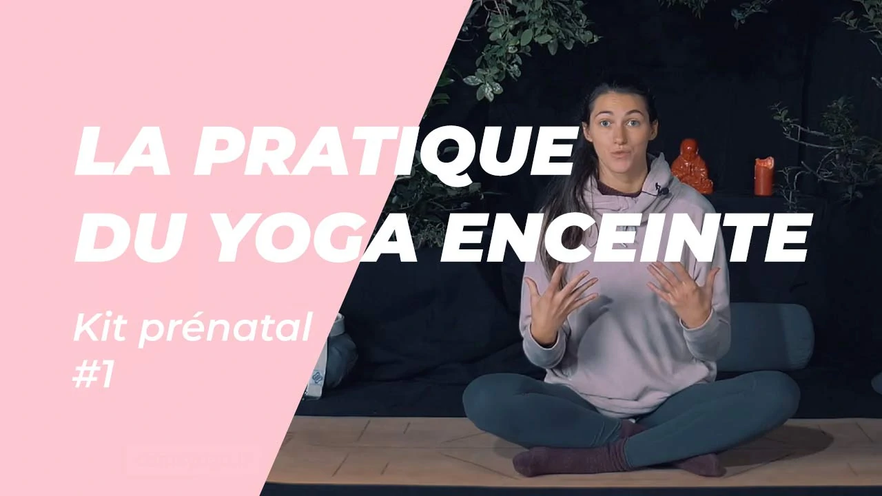 Kit prénatal pratique du yoga enceinte
