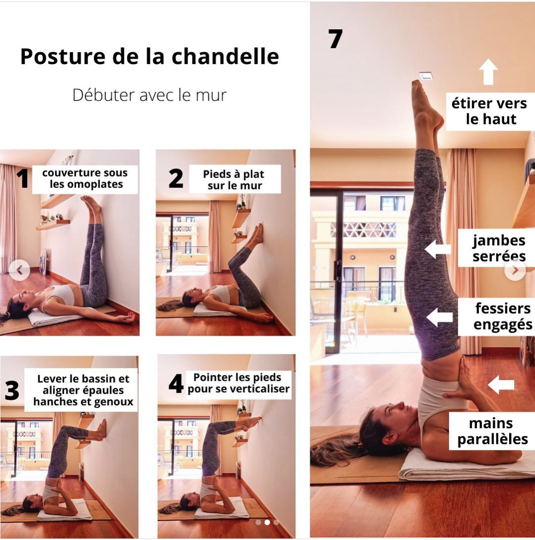 la posture de la chandelle